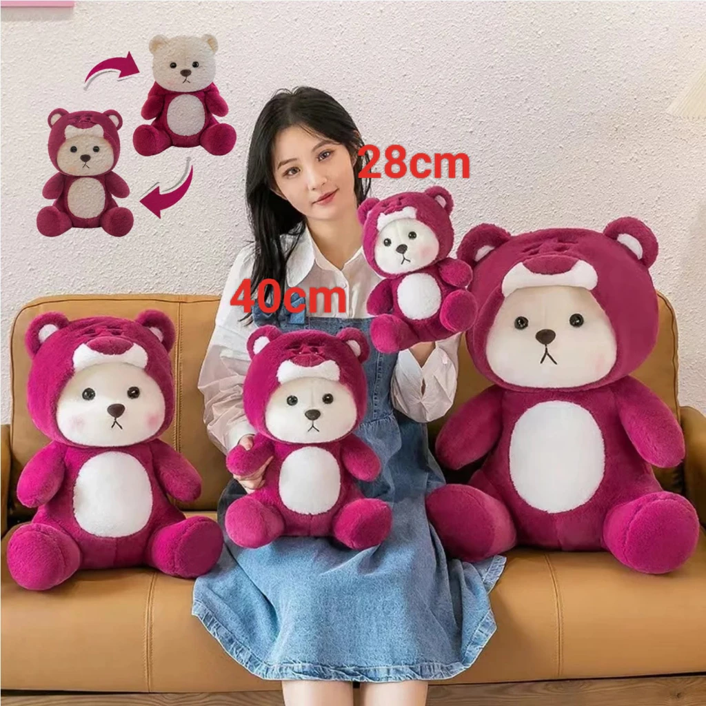 28-40cm Lucu Teddy Tales Bear Cosplay Manyo Boneka Plush Boneka Beruang
