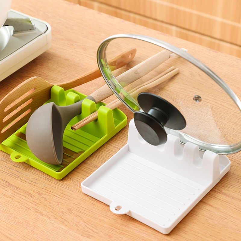 Tatakan Sendok Spatula Rak Sepatula Sutil Tempat Tutup Panci Sendok MH-002