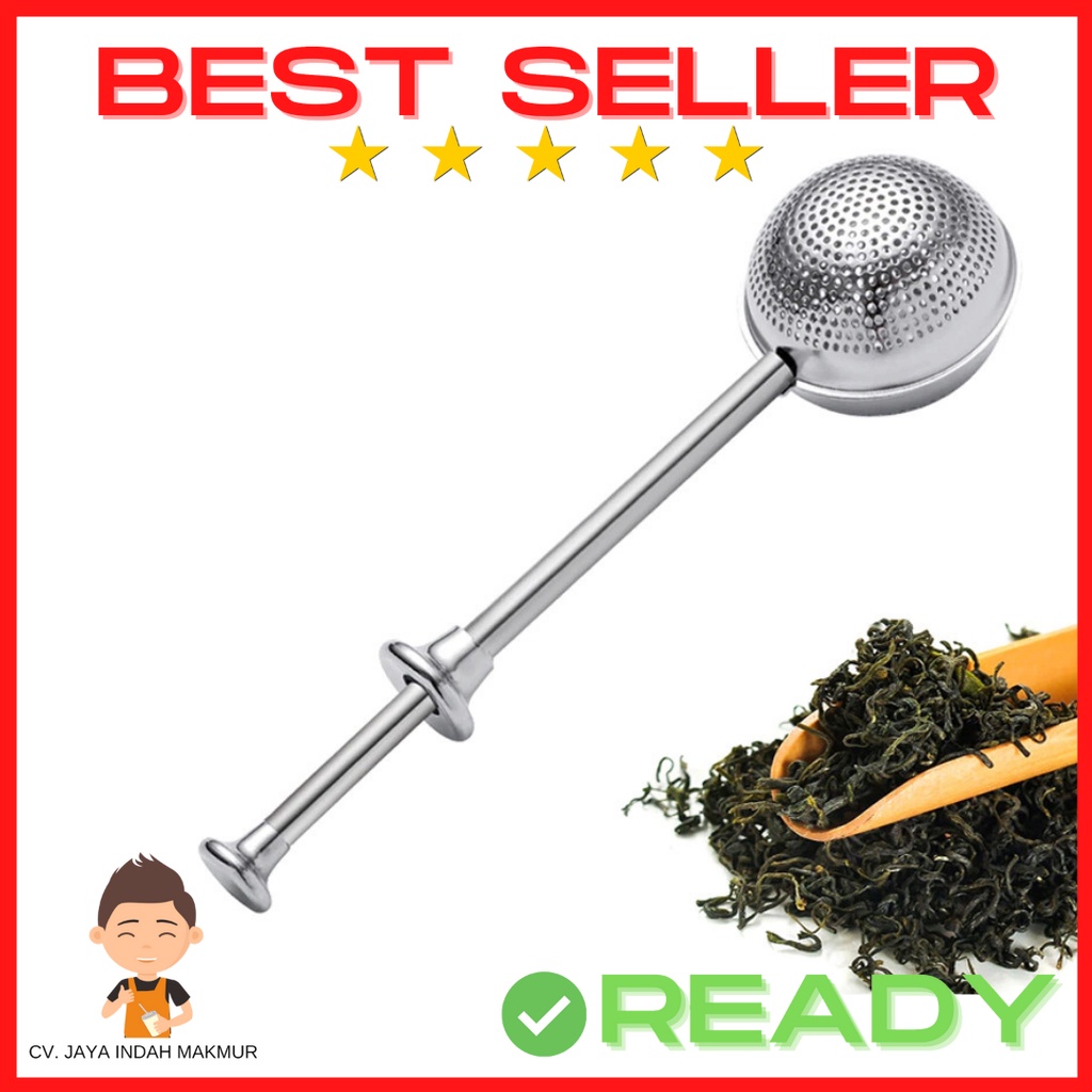 Tea Infuser | Penyaring Teh | Sendok Teh | Saringan Teh Bulat Capit ORIGINAL