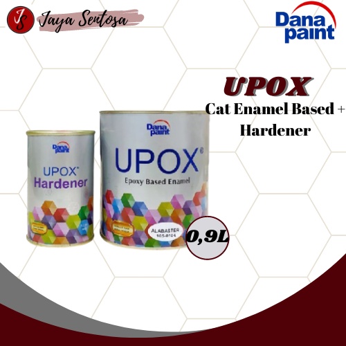 UPOX Dana Paint Cat Lantai Epoxy 0.9Lt Set | Floor Coating Enamel Based
