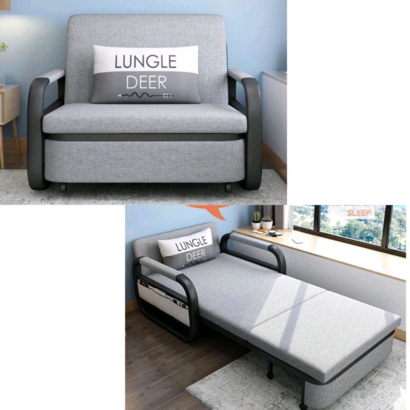 SOFABED SINGEL MINIMALIS TERBARU SOFA 2IN1 COCOK DISEGALA RUANGAN