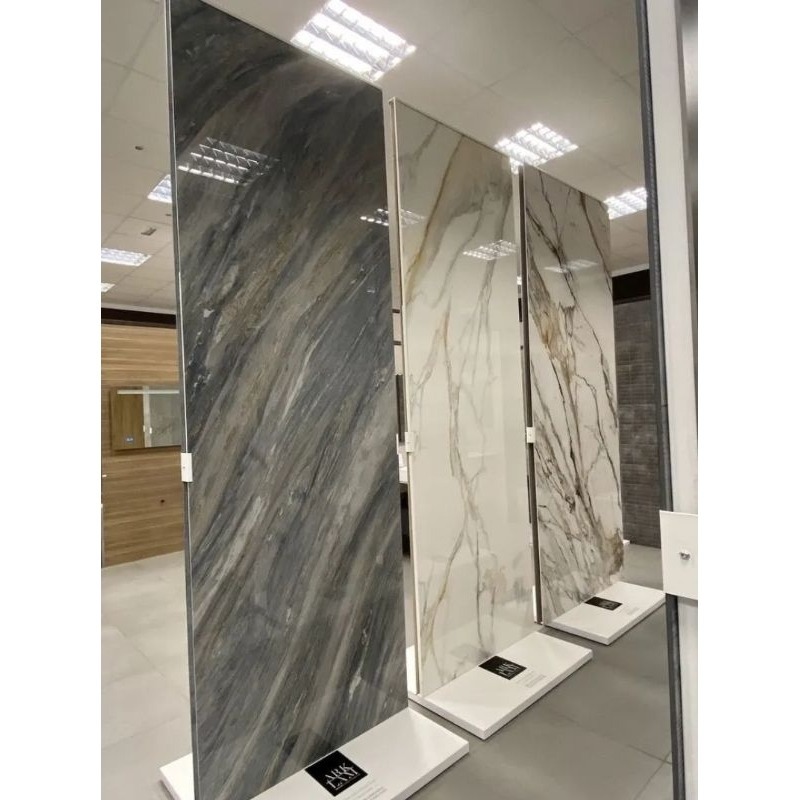Marmer Panel PVC Dekorasi Dinding Motif Corak Marmer UV Marble Sheet